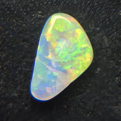 0.80ct Freeform Coober Pedy Opal – Bright Full Spectrum Harlequin Fire