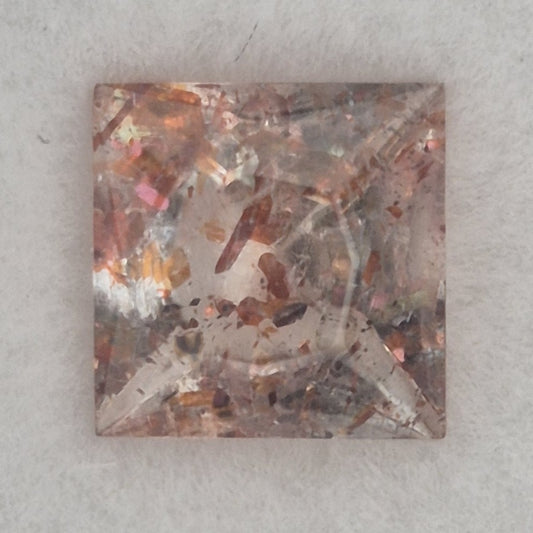 1.10ct Tanzanian Sunstone – Rare Red Platelet Schiller – Mistress Cut