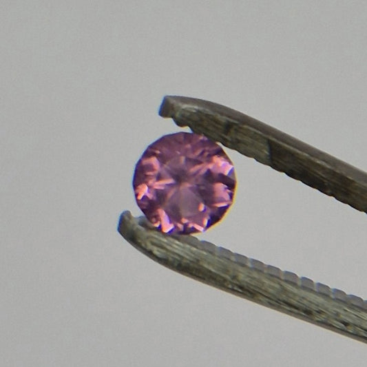 Vibrant Modified Round Brilliant Rhodolite Garnet - 0.65 ct